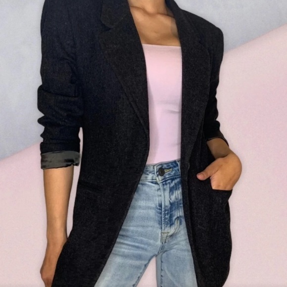 Jones Wear Jackets & Blazers - Vintage Classic 80s Jones Wear Wool Blazer
